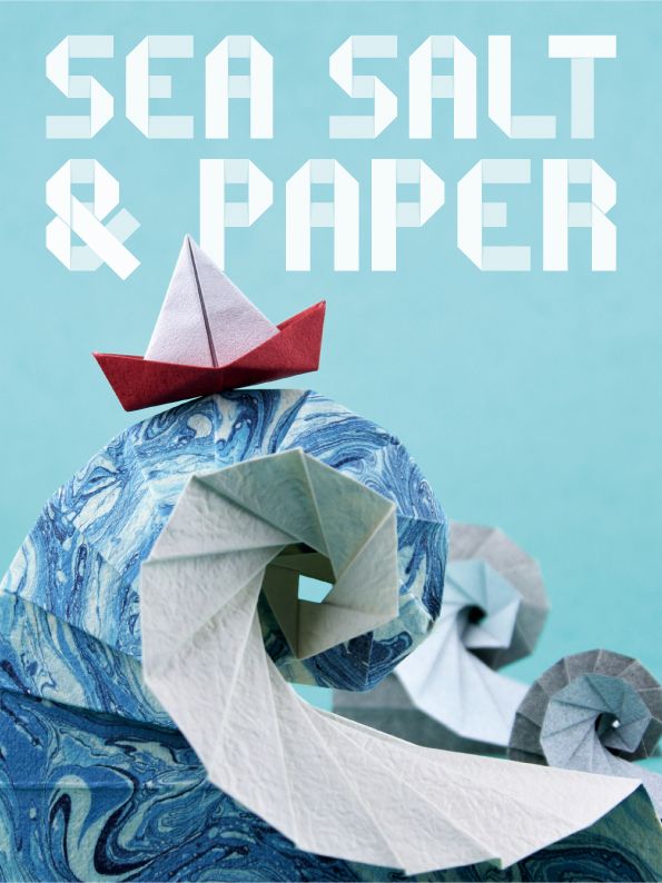 Sea salt and paper